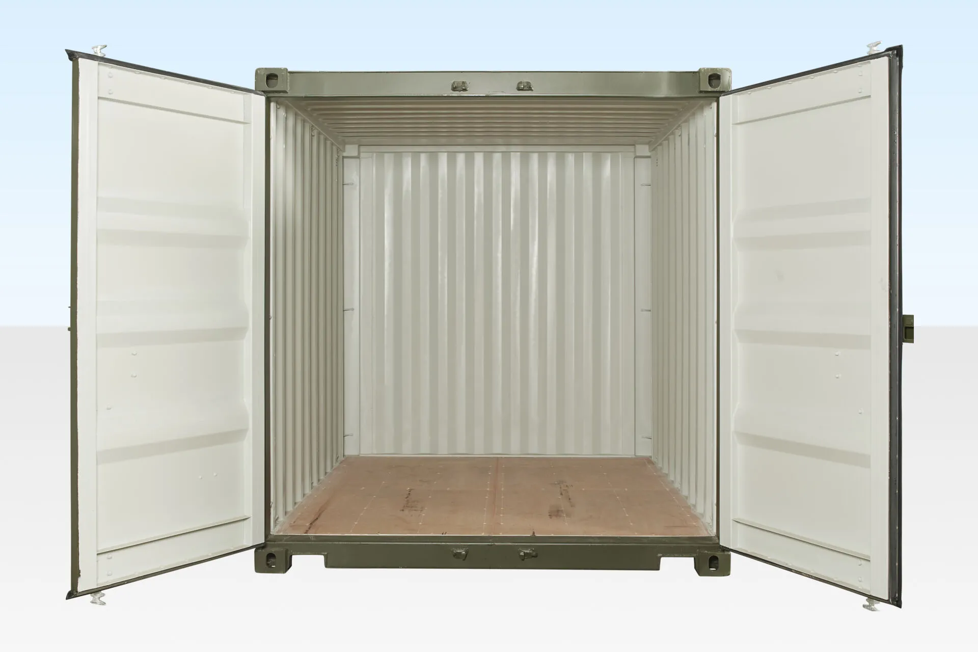 10Ft X 8Ft Shipping Container (One Trip) - Green - photo 3 | Sea Shares