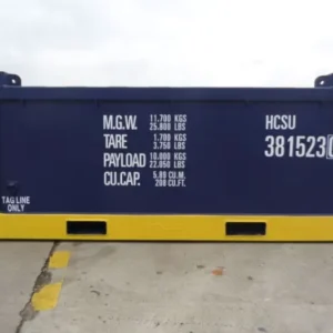 10ft DNV 2.7-1 Half Height Open Top Containers | Sea Shares