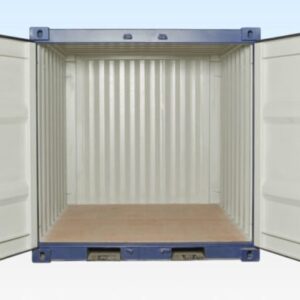 8Ft Shipping Container One Trip (Blue) | Sea Shares
