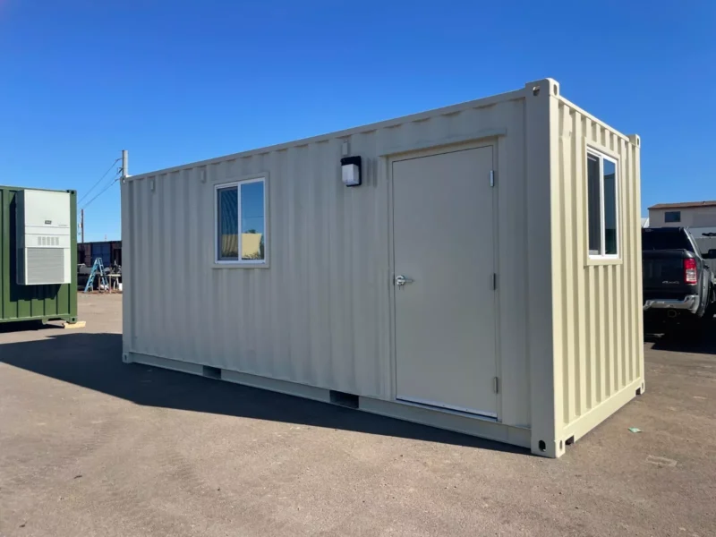 20 foot office in refurbished shipping container - photo 3 | Sea Shares