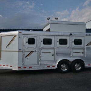 2008 C and C Trailers 4 Horse Bumper Horse Trailer | Sea Shares