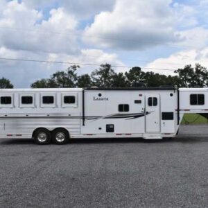 2013 Lakota Charger 8411LQ 4 Horse Trailer with 13′ Short Wall | Sea Shares