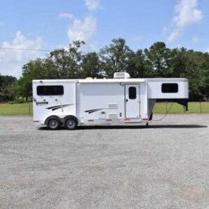 2014 Shadow 7208GLQ 2 Horse Trailer with 8′ Short Wall | Sea Shares