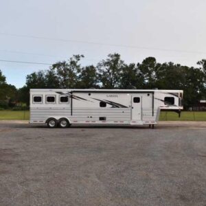 2021 Lakota BIGHORN 8316SRGLQ 3 Horse Trailer with 16′ Short Wall | Sea Shares