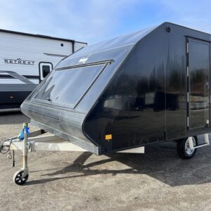 2021 Mission Trailers 101×12 Aluminum 2-Place Crossover/Hybrid w/Blackout PKG | Sea Shares