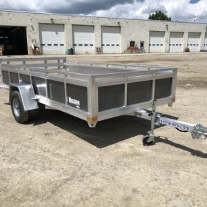 2022 Mission Trailers 6×12 Aluminum Open Utility w/Integrated Rear Ramp | Sea Shares