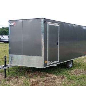 2022 Sno Pro Trailers 101×12 Aluminum Hybrid 2.0 w/Tapered Ramp, Mats & Guides | Sea Shares