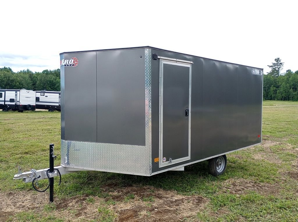 2022 Sno Pro Trailers 101×12 Aluminum Hybrid 2.0 w/Tapered Ramp, Mats & Guides | Sea Shares