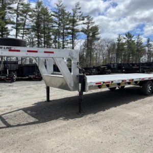 2024 Alum Line Trailers 8.5×24 13K Aluminum Gooseneck w/Flip-Over Ramps | Sea Shares