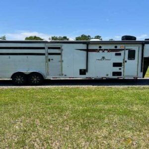 2024 Bison Trail Hand 708160 Stock Trailer with 8′ Short Wall | Sea Shares