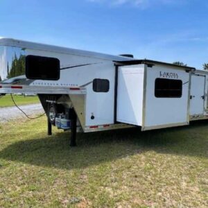 2024 Lakota Charger LE81413SR Stock Trailer with 13′ Short Wall | Sea Shares