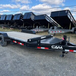 CAM Superline 7 x 18 Gravity Tilt Equipment Trailer - 8K Axles | Sea Shares