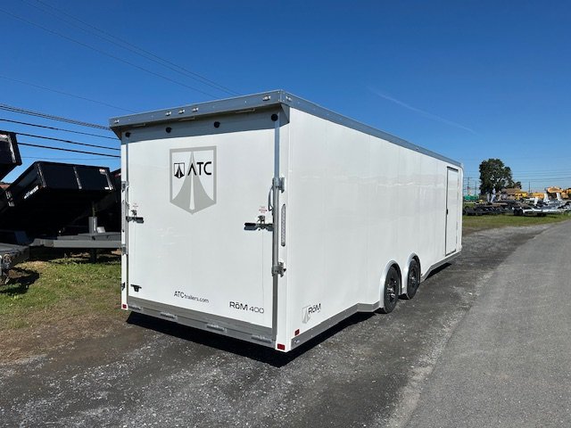 ATC 8.5 x 28 Enclosed Aluminum Car Trailer - Rear Spoiler - photo 4 | Sea Shares