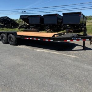 BWise 7 x 20 Heavy Duty Equipment Trailer - 8K Axles | Sea Shares
