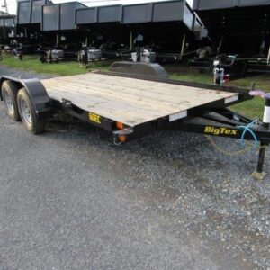 Big Tex 7 x 14 Economy Tandem Axle Car Hauler - Slide Out Ramps | Sea Shares