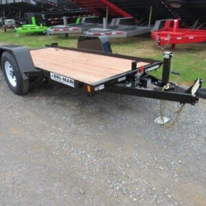 BWise 5 x 12 Equipment Trailer - Single Axle Tilt-Deck | Sea Shares