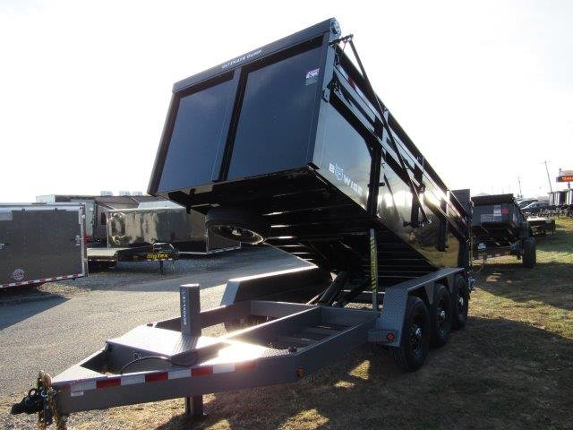 BWise 7 x 16 Heavy Duty Dump Trailer - Tri-Axle Ultimate Dump - photo 2 | Sea Shares