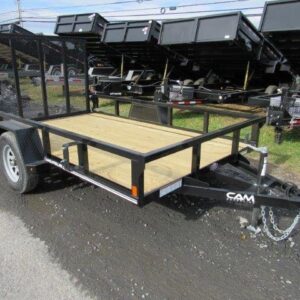 Cam Superline 6 x 10 Landscape Utility Trailer - Ramp Gate | Sea Shares