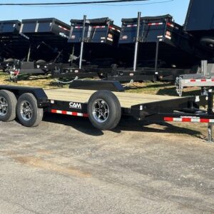 CAM Superline 7 x 18 Open Car Hauler - Slide Out Ramps | Sea Shares