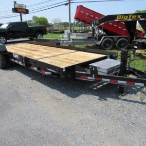 CAM Superline 7 x 21 Equipment Trailer - Gravity Split-Tilt | Sea Shares