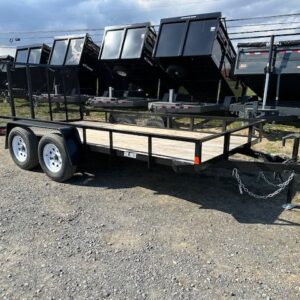 Car Mate 6 x 14 Landscape Utility Trailer - Landscape Ramp | Sea Shares