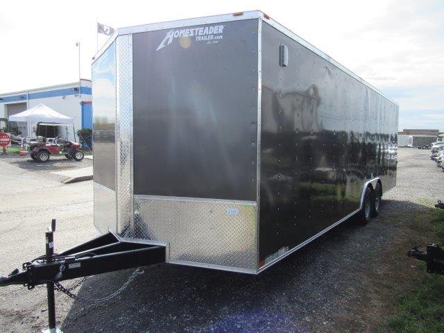 Homesteader 8.5 x 24 Enclosed V-Nose Car Trailer - Extended Tongue - photo 3 | Sea Shares