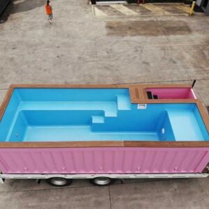 Pink 20 Ft Container Pool | Sea Shares