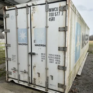 Maersk RAHC-031 Used 40ft Cold Storage Reefer Container - Model CCR18060 | Sea Shares